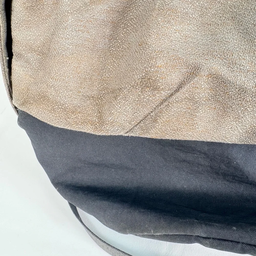 Bellroy Classic Backpack Tan Charcoal Two-Tone Laptop Bag Woven Fabric